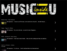 Tablet Screenshot of musicinsideu.com